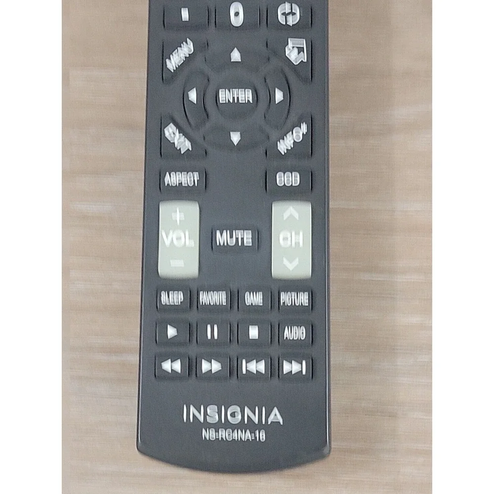 Insignia Remote‎ Control (NS-RC4NA-16) for Select Insignia TVs - Black B1R4